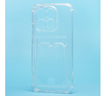 Чехол-накладка - SC276 с картхолдером для "Xiaomi 15T" (transparent) (242306)#2126600