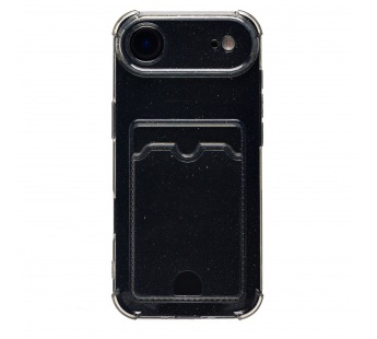 Чехол-накладка - SC300 с картхолдером для "Apple iPhone 17 Air" (black) (242578)#2126598