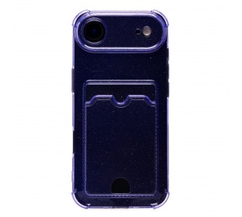 Чехол-накладка - SC300 с картхолдером для "Apple iPhone 17 Air" (violet) (242580)#2126596