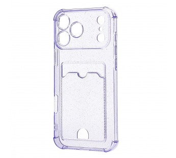 Чехол-накладка - SC300 с картхолдером для "Apple iPhone 17 Pro Max" (violet) (242584)#2140143