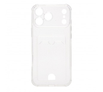 Чехол-накладка - SC300 с картхолдером для "Apple iPhone 17 Pro Max" (white) (242585)#2126591