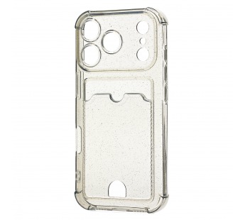 Чехол-накладка - SC300 с картхолдером для "Apple iPhone 17 Pro" (black) (242574)#2140141