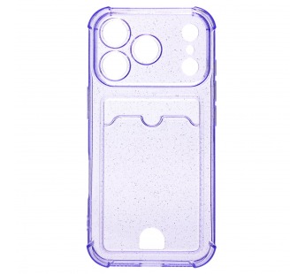 Чехол-накладка - SC300 с картхолдером для "Apple iPhone 17 Pro" (violet) (242576)#2126588