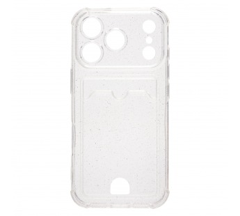 Чехол-накладка - SC300 с картхолдером для "Apple iPhone 17 Pro" (white) (242577)#2126587