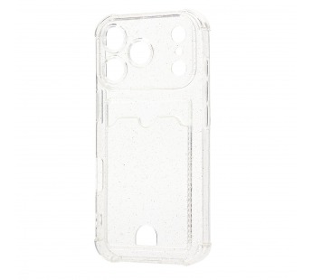 Чехол-накладка - SC300 с картхолдером для "Apple iPhone 17 Pro" (white) (242577)#2140135