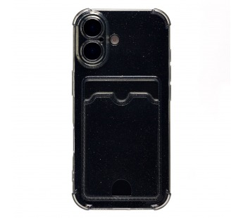 Чехол-накладка - SC300 с картхолдером для "Apple iPhone 17" (black) (242570)#2126586