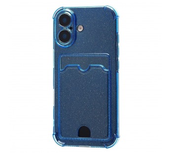 Чехол-накладка - SC300 с картхолдером для "Apple iPhone 17" (deep blue) (242573)#2140131