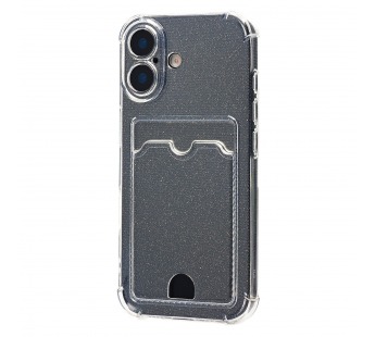 Чехол-накладка - SC300 с картхолдером для "Apple iPhone 17" (white) (242571)#2140127