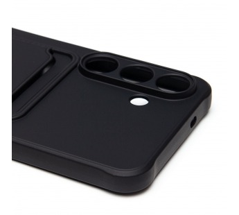 Чехол-накладка - SC304 с картхолдером для "Samsung Galaxy S25 FE" (black) (242281)#2126915