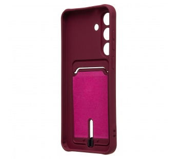 Чехол-накладка - SC304 с картхолдером для "Samsung Galaxy S25 FE" (bordo) (242282)#2126928