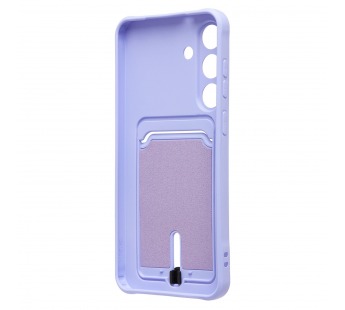 Чехол-накладка - SC304 с картхолдером для "Samsung Galaxy S25 FE" (light violet) (242283)#2126926