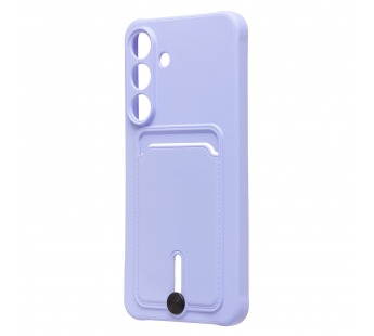 Чехол-накладка - SC304 с картхолдером для "Samsung Galaxy S25 FE" (light violet) (242283)#2126630