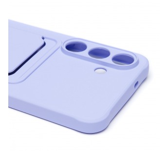 Чехол-накладка - SC304 с картхолдером для "Samsung Galaxy S25 FE" (light violet) (242283)#2126925
