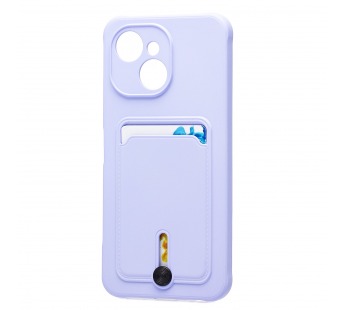 Чехол-накладка - SC304 с картхолдером для "Tecno Spark 40C" (light violet) (241446)#2127215