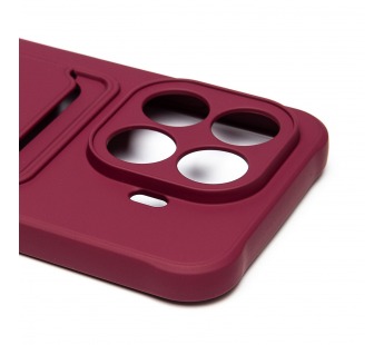 Чехол-накладка - SC304 с картхолдером для "Xiaomi 15T Pro" (bordo) (242320)#2126891