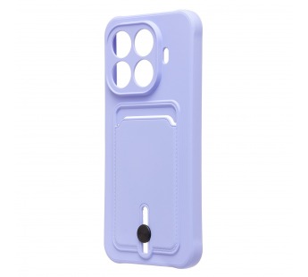 Чехол-накладка - SC304 с картхолдером для "Xiaomi 15T Pro" (light violet) (242321)#2126654
