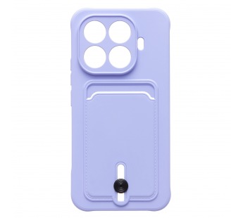 Чехол-накладка - SC304 с картхолдером для "Xiaomi 15T Pro" (light violet) (242321)#2126653
