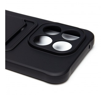 Чехол-накладка - SC304 с картхолдером для "Xiaomi 15T" (black) (242300)#2126887