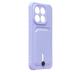 Чехол-накладка - SC304 с картхолдером для "Xiaomi 15T" (light violet) (242302)#2126664