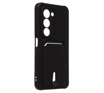 Чехол-накладка - SC304 с картхолдером для "Xiaomi Redmi 15 4G" (black) (241425)#2126712