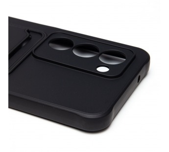 Чехол-накладка - SC304 с картхолдером для "Xiaomi Redmi 15 4G" (black) (241425)#2126902