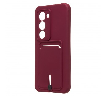 Чехол-накладка - SC304 с картхолдером для "Xiaomi Redmi 15 4G" (bordo) (241426)#2126714