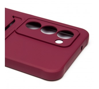 Чехол-накладка - SC304 с картхолдером для "Xiaomi Redmi 15 4G" (bordo) (241426)#2126900