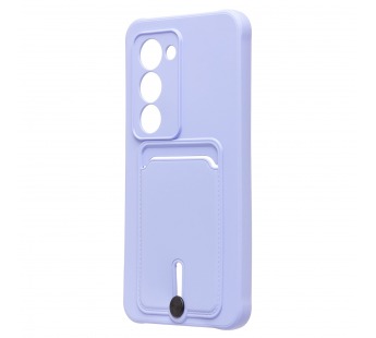 Чехол-накладка - SC304 с картхолдером для "Xiaomi Redmi 15 4G" (light violet) (241427)#2126717