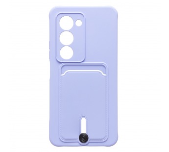 Чехол-накладка - SC304 с картхолдером для "Xiaomi Redmi 15 4G" (light violet) (241427)#2126716