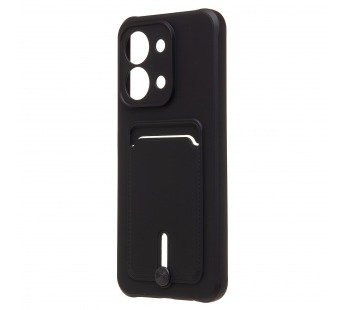 Чехол-накладка - SC304 с картхолдером для "Xiaomi Redmi 15C" (black) (241406)#2126720