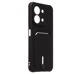 Чехол-накладка - SC304 с картхолдером для "Xiaomi Redmi 15C" (black) (241406)#2126721