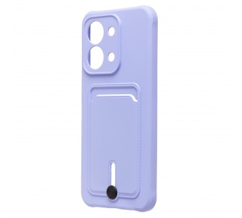Чехол-накладка - SC304 с картхолдером для "Xiaomi Redmi 15C" (light violet) (241408)#2126707