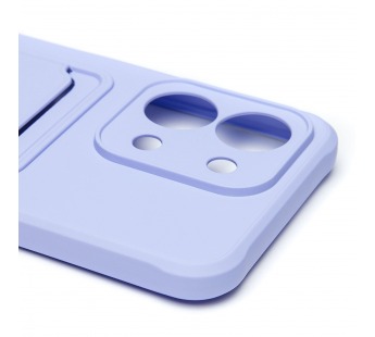 Чехол-накладка - SC304 с картхолдером для "Xiaomi Redmi 15C" (light violet) (241408)#2126709