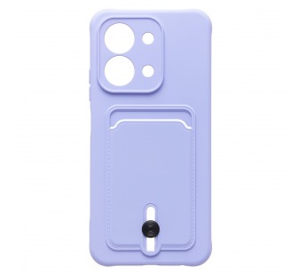 Чехол-накладка - SC304 с картхолдером для "Xiaomi Redmi 15C" (light violet) (241408)#2126706