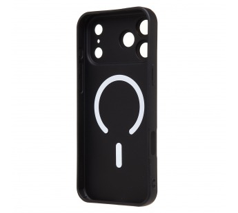 Чехол-накладка - SM020 Matte SafeMag для "Apple iPhone 17 Pro Max" (black) (242510)#2132054