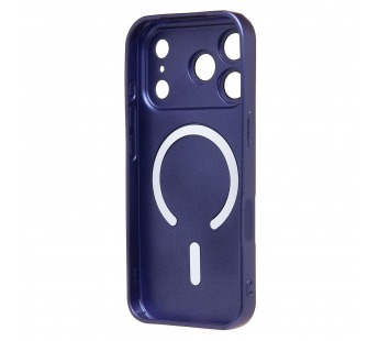 Чехол-накладка - SM020 Matte SafeMag для "Apple iPhone 17 Pro" (deep blue) (242504)#2132046