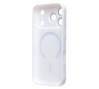 Чехол-накладка - SM020 Matte SafeMag для "Apple iPhone 17 Pro" (white) (242506)#2132043
