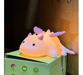 Ночник - XR-MM-L2508 "Дракон" (1200 mah) (pink) (242223)#2125292