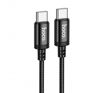 Кабель Type-C - Type-C Hoco X89 Wind PD (повр. уп.) 60W 200см 3A  (black) (243512)#2125635