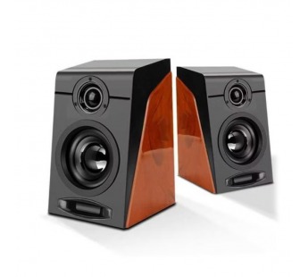 Актив.колонки 2.0 TFN Speakеr BS13-09 6Вт, питание от сети/USB, пластик, Brown, шт#2125618