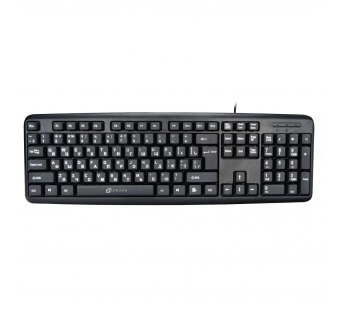 Клавиатура USB Oklick 180M мембранная, 104 клавиши, Black, шт#2125609