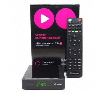 Спутниковый ресивер Телекарта M1 HD (Irdetto), без карты#2130359