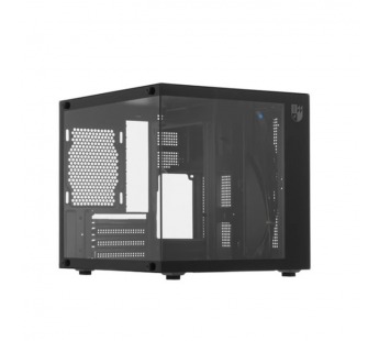 Корпус Invader Q2 кубик + пылевой фильтр + закаленное стекло, Micro-ATX, Mini-ITX, шт#2158922