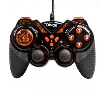 Геймпад Dialog Action GP-A13 (повр. уп.) (black/red) (243518)#2126786