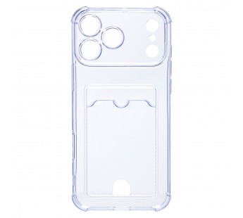 Чехол-накладка - SC276 с картхолдером для "Apple iPhone 17 Pro Max" (light blue) (242520)#2127041