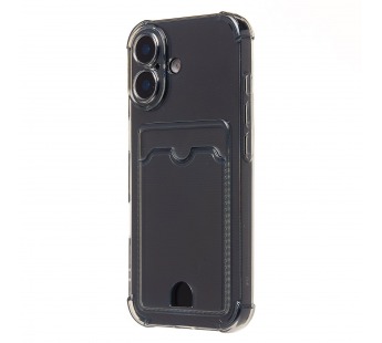 Чехол-накладка - SC276 с картхолдером для "Apple iPhone 17" (black) (242511)#2128105