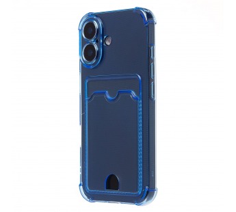 Чехол-накладка - SC276 с картхолдером для "Apple iPhone 17" (deep blue) (242513)#2128102