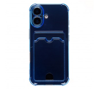 Чехол-накладка - SC276 с картхолдером для "Apple iPhone 17" (deep blue) (242513)#2128103