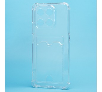 Чехол-накладка - SC276 с картхолдером для "Honor X7d 4G" (transparent) (242363)#2127546