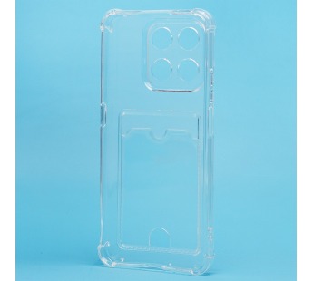 Чехол-накладка - SC276 с картхолдером для "Honor X7d 4G" (transparent) (242363)#2129323